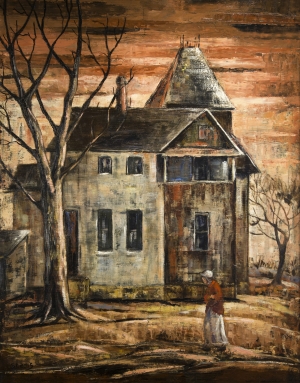 1940, WASP, Untitled (Old House)